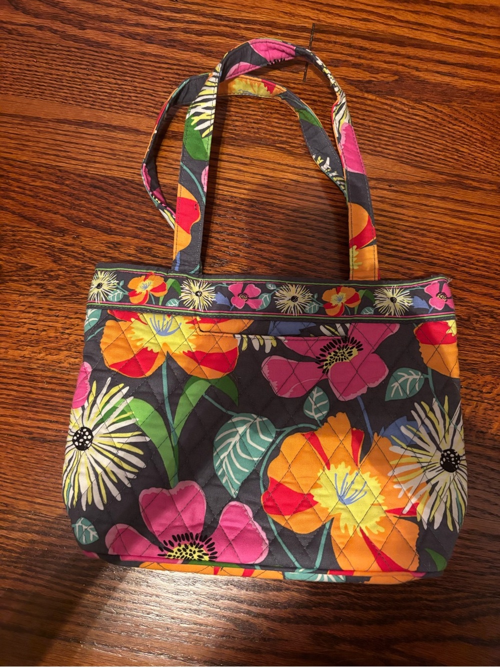 Vera Bradley “Jazzy Blooms” tote bag
